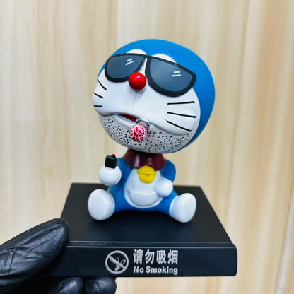 Smoking Doraemon Bobble Head