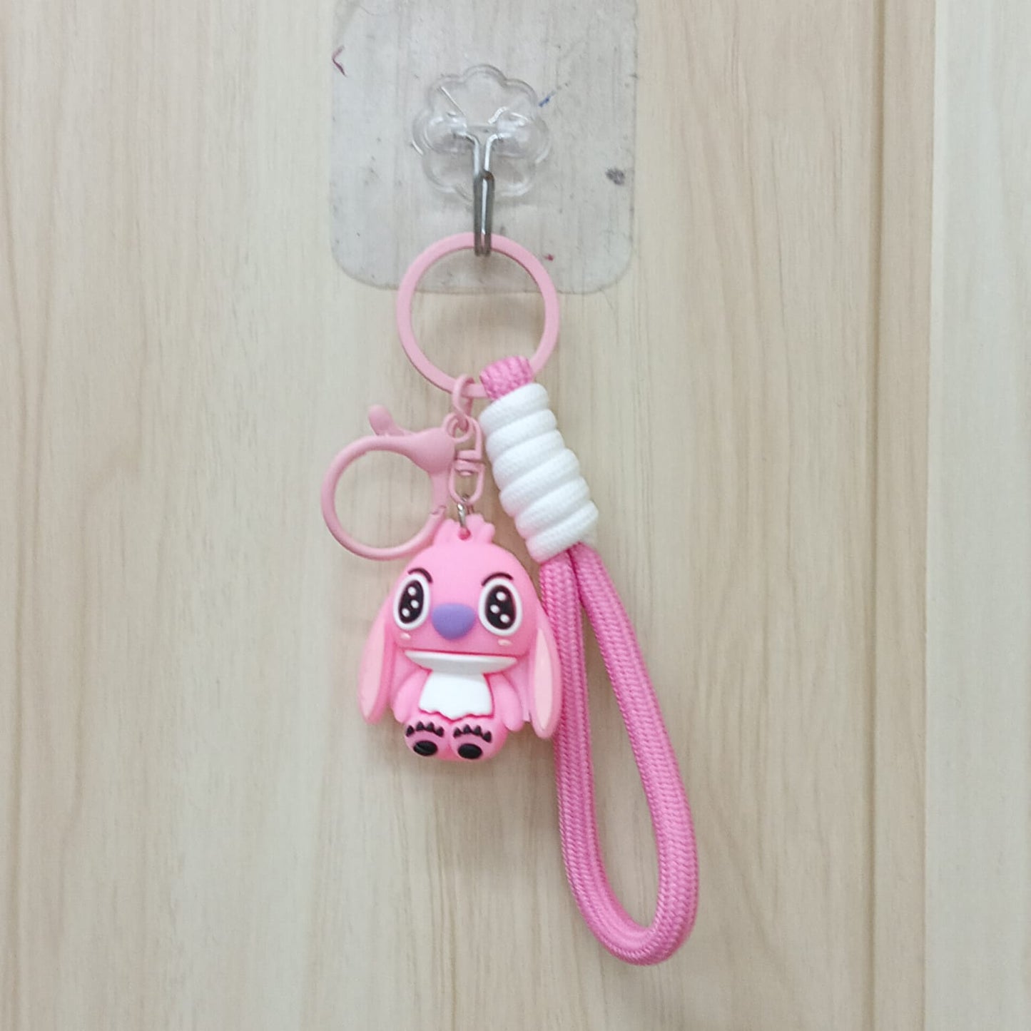 Stitch Rubber Keychain