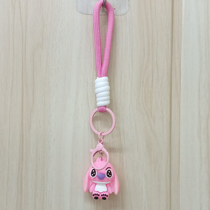 Stitch Rubber Keychain