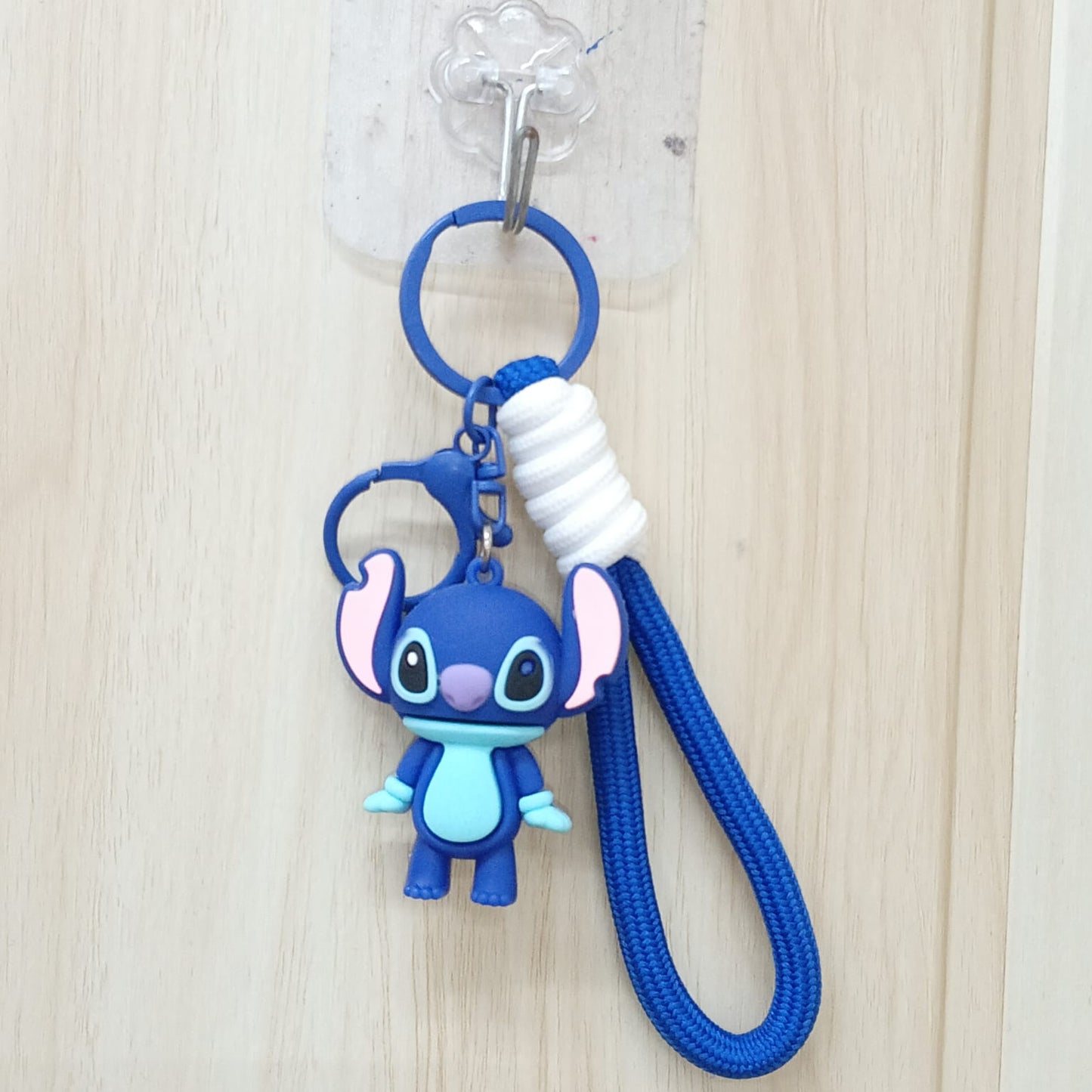 Stitch Rubber Keychain