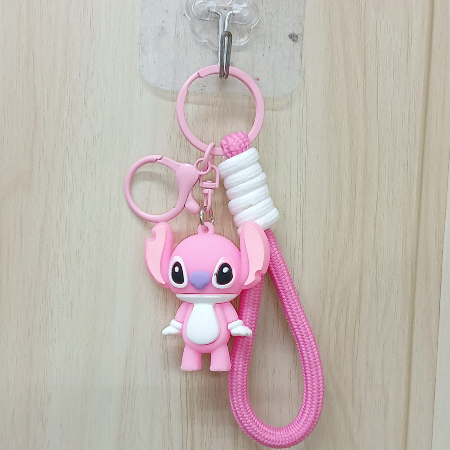 Stitch Rubber Keychain