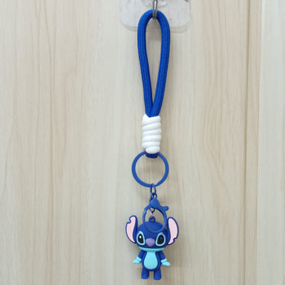 Stitch Rubber Keychain