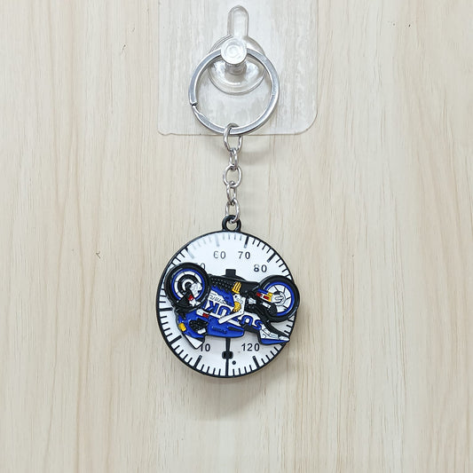 Bike Julley rotating keychain