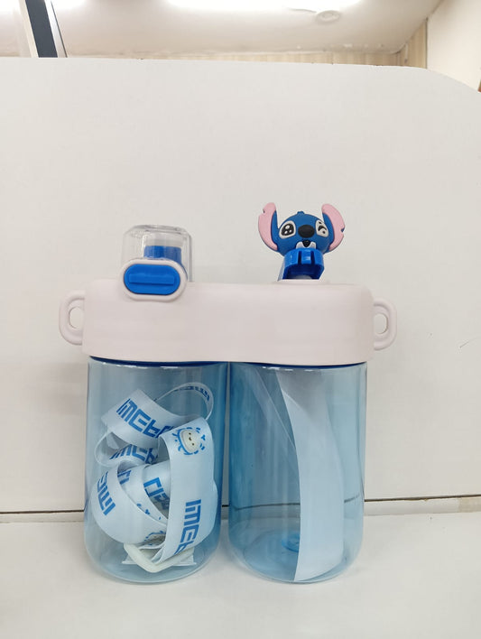 Character Dual-Compartment Water Bottle