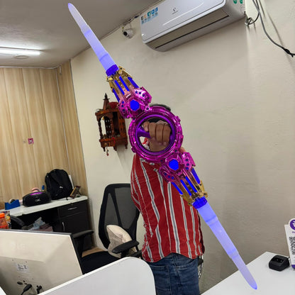 LED Light-Up Magic Rotated Sword