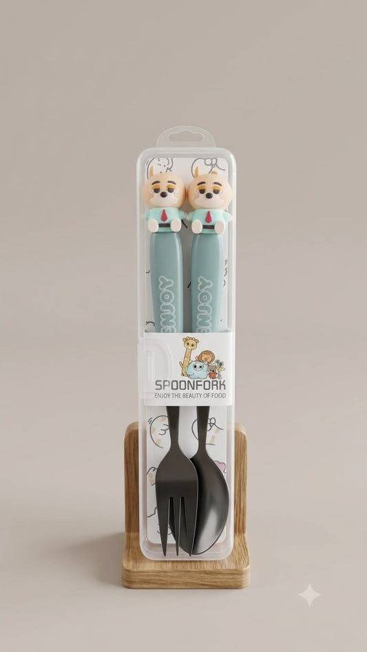 Demon Hunter Kids Spoon & Fork