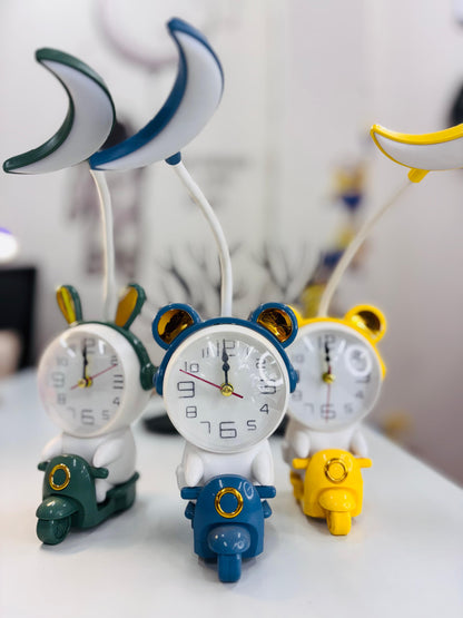 Clock Lamp with USB Cable