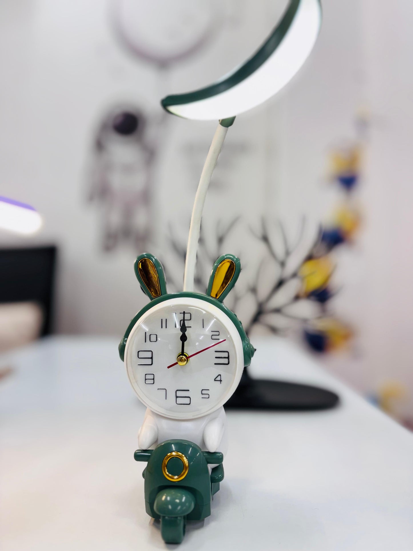 Clock Lamp with USB Cable