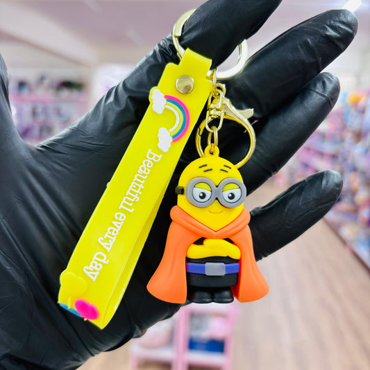 Minion 3D Rubber Keychain