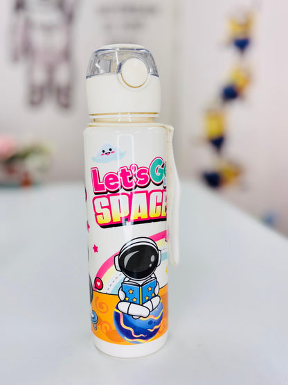 Space Astronaut Water Bottles for Kids