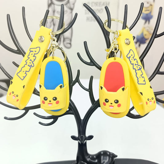 Pikachu Slipper Keychain