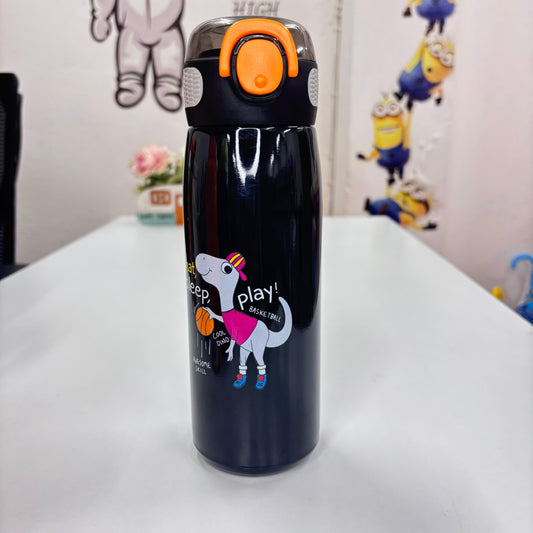 Cartoon Dinosaur Steel Water Bottle
