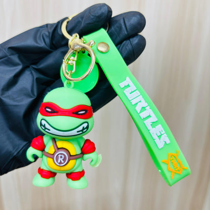 Ninja Turtle Premium Rubber Key Chain