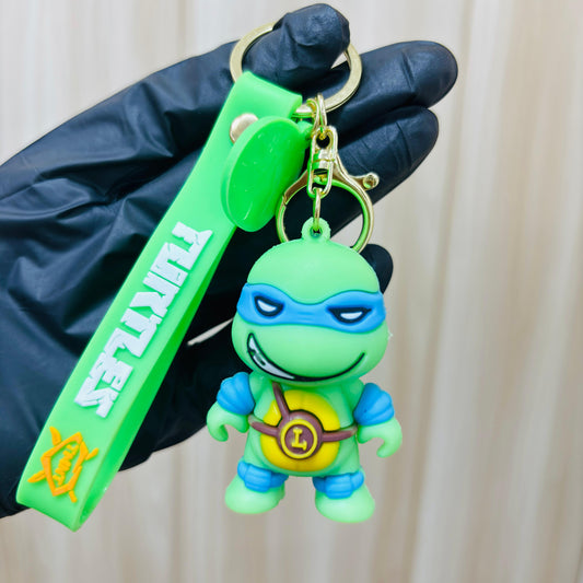 Ninja Turtle Premium Rubber Key Chain
