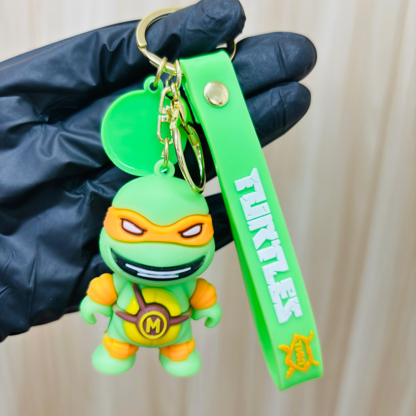 Ninja Turtle Premium Rubber Key Chain