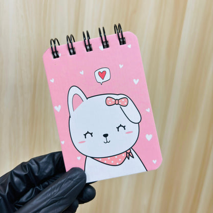 Cute Cartoon Pocket Spiral Notebooks