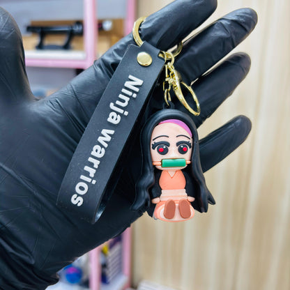 Demon Slayer Rubber Keychain