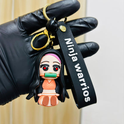 Demon Slayer Rubber Keychain