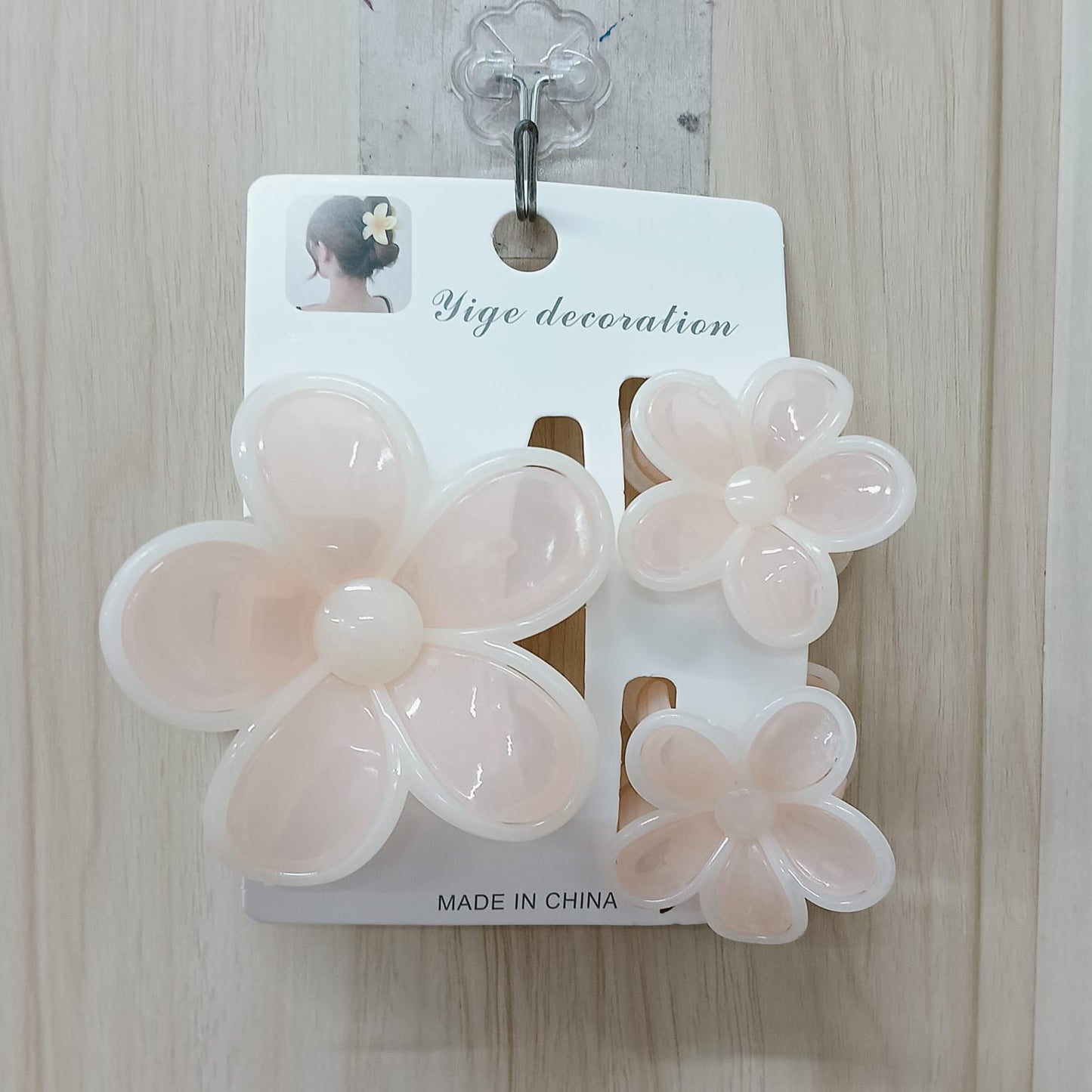 Flower Hair Clips