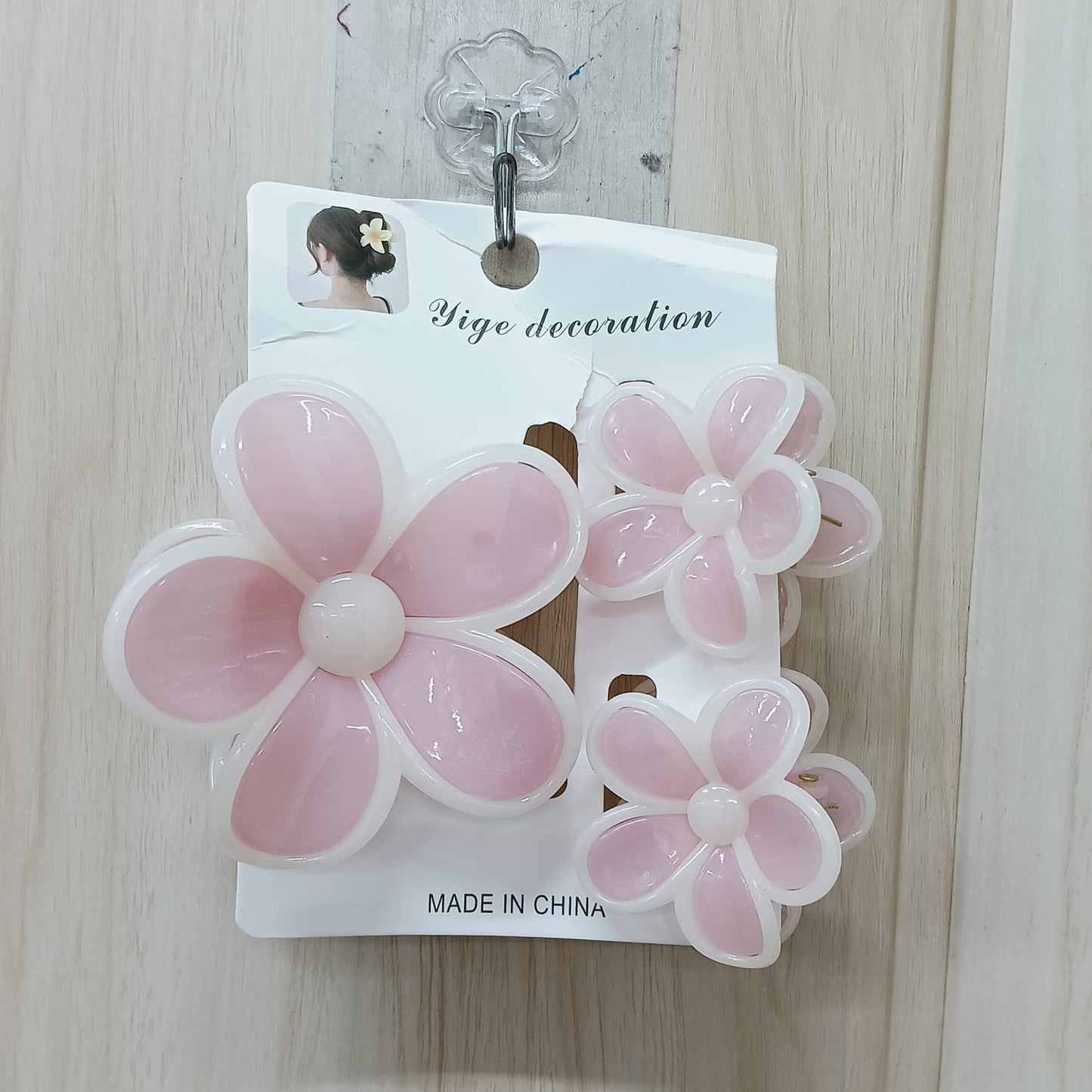 Flower Hair Clips
