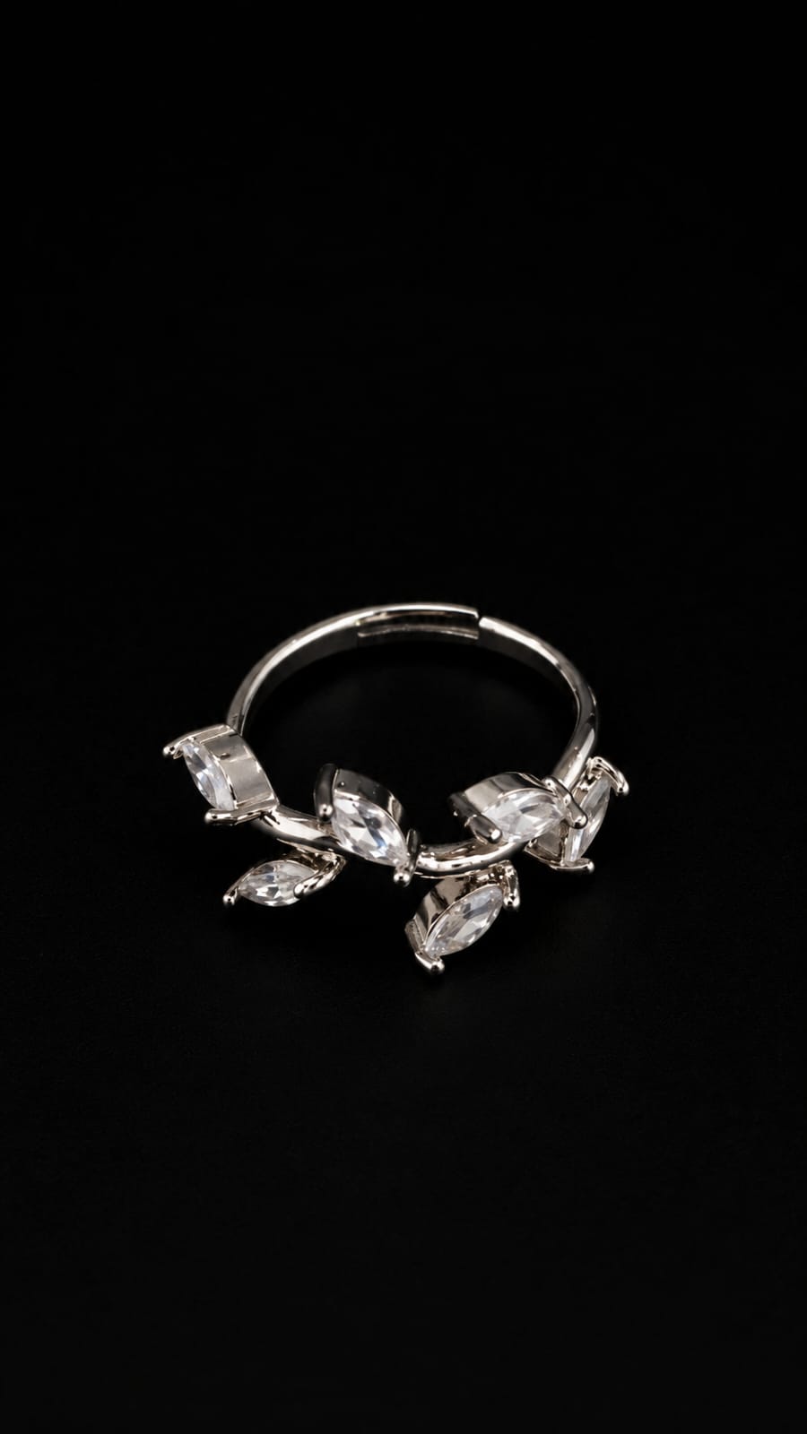Korean Anti Tarnish Trendy Tulip Ring