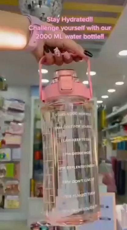 Transparent 2000 ML Water Bottle
