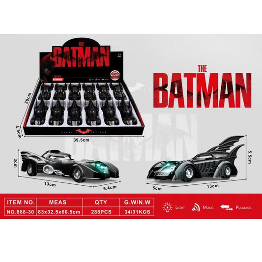 Batman Car with Light, Music & Pull Back