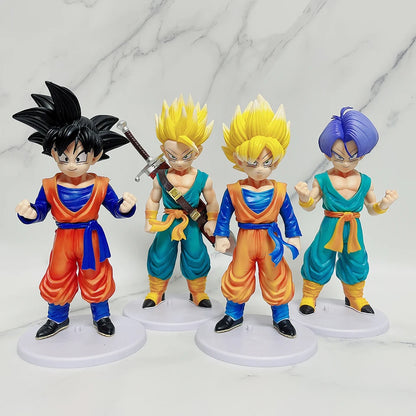 Goku Trunks Future Figure Dragon Ball Z Action Figure.