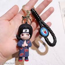 Anime Naruto Black Key Chain