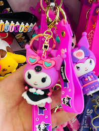 Kuromi New Rubber Keychain