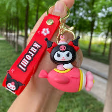 Kuromi New Rubber Keychain