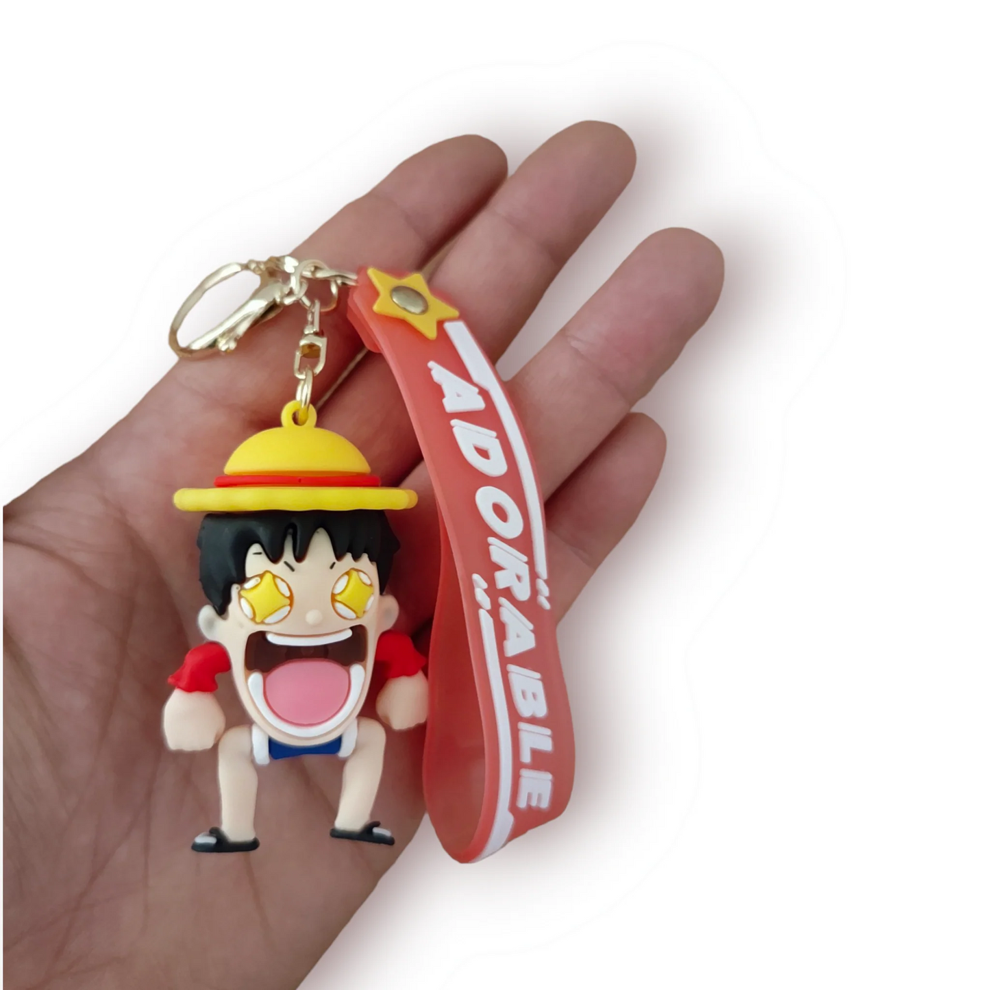 Luffy  Rubber Keychain