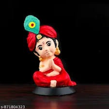 Bal Gopal Idol for Car Dashboard and Home Decor