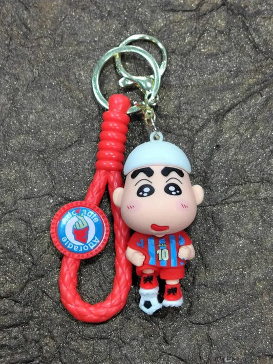 Shinchan Football Keychain