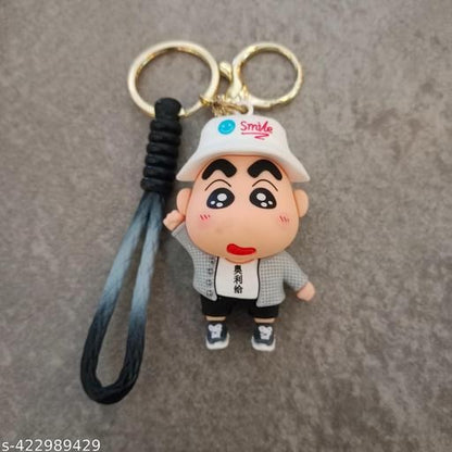 Shinchan Football Keychain
