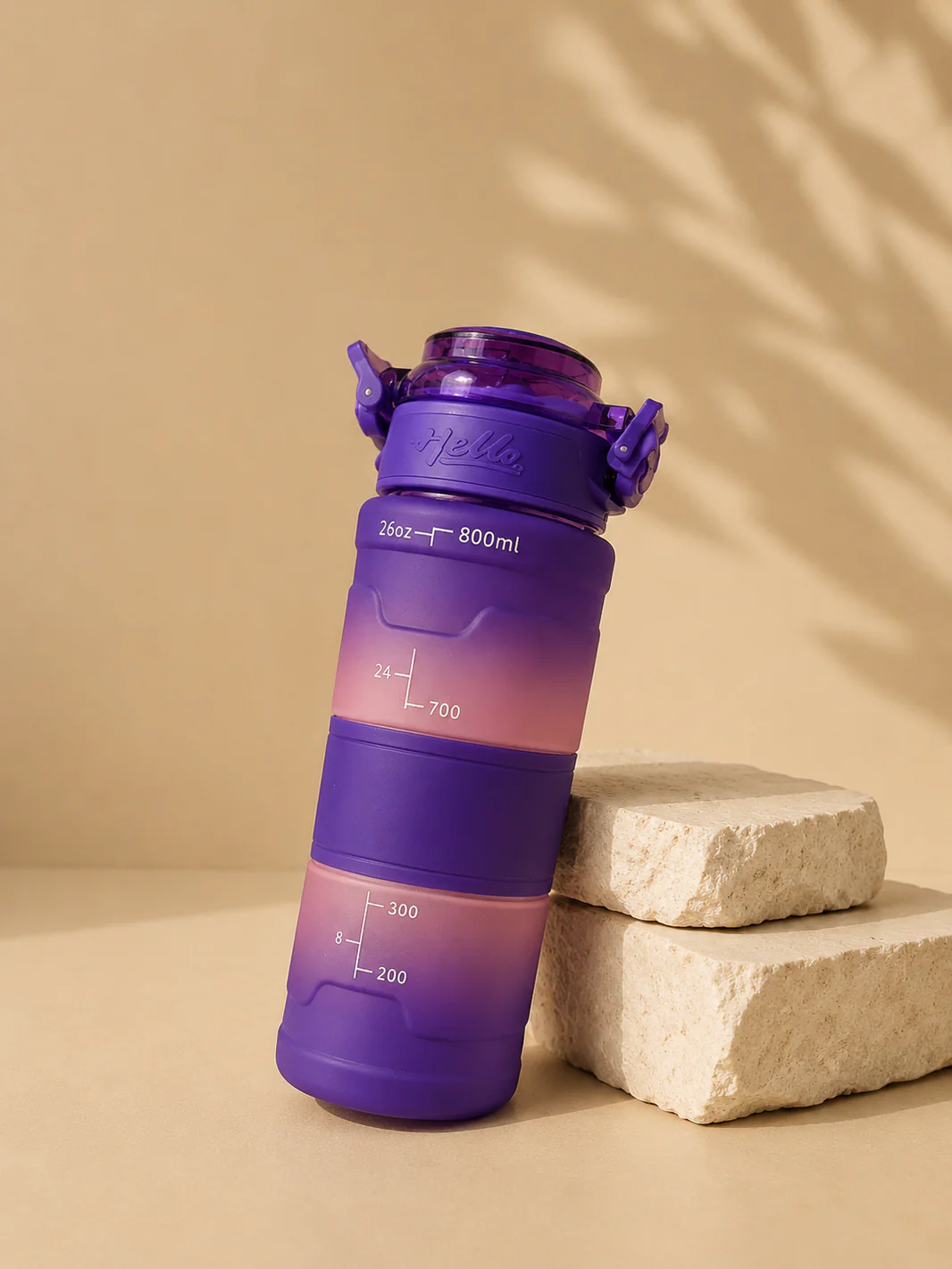 Hello Motivation Water Bottle