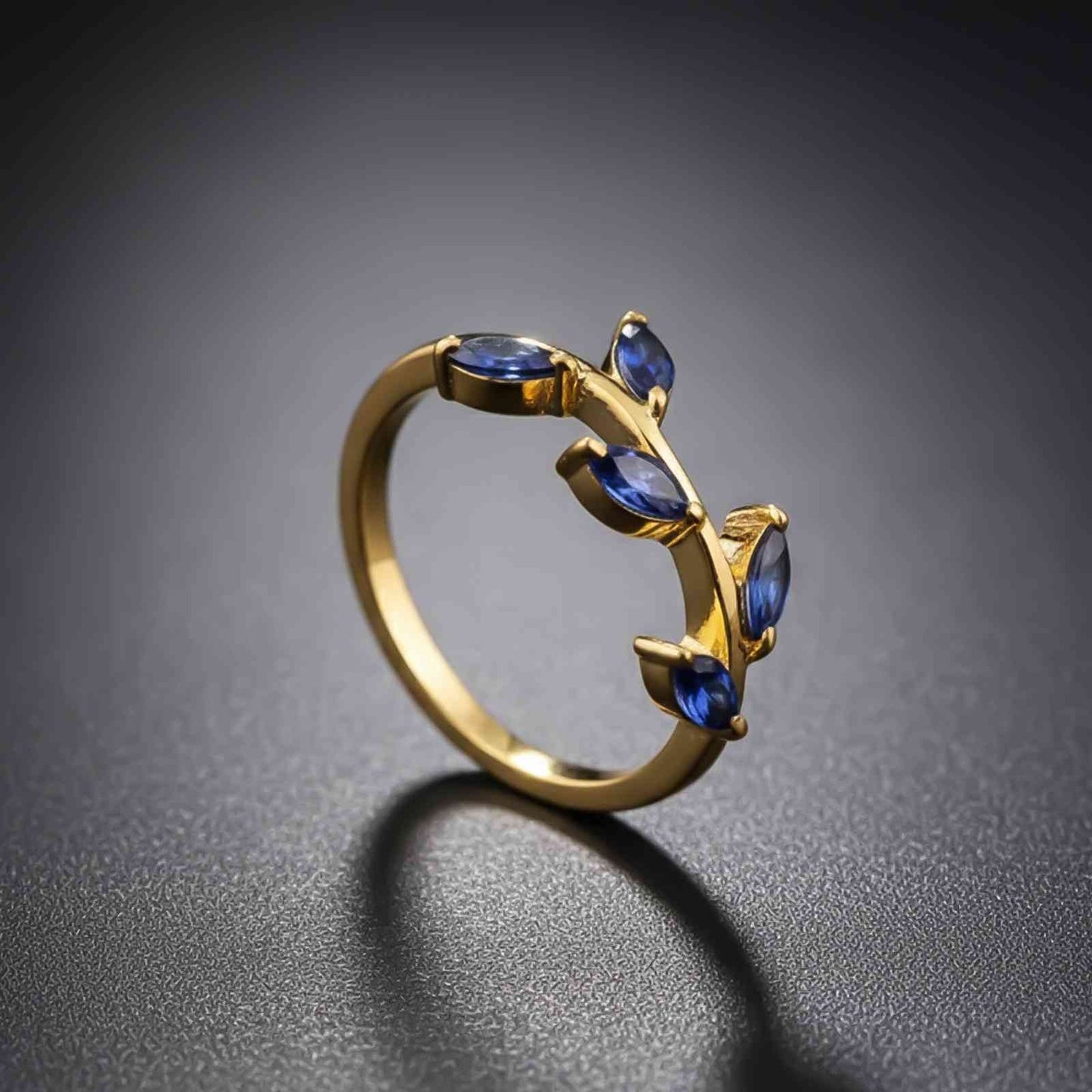 Korean Anti Tarnish Trendy Tulip Ring
