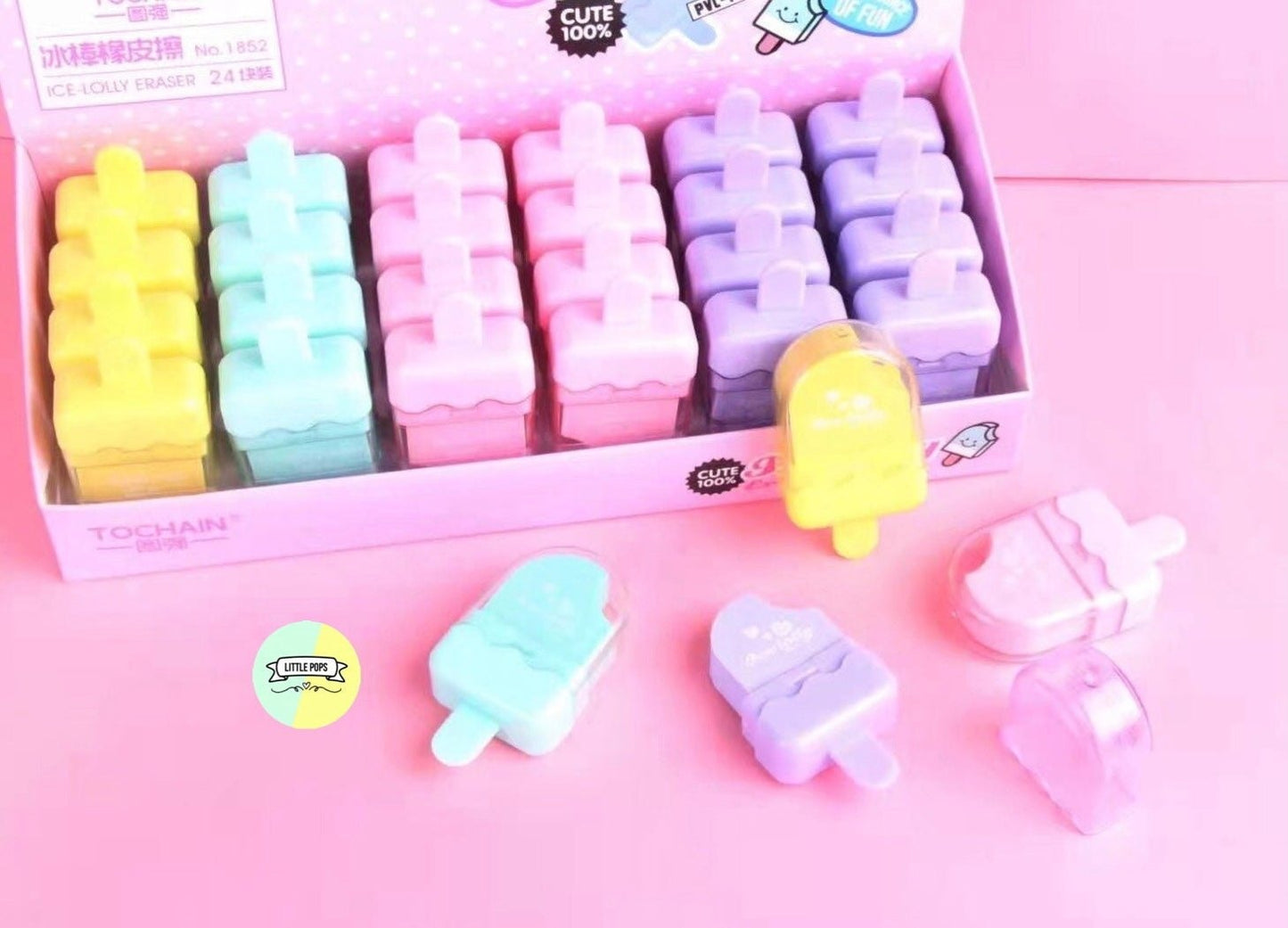 Cute Ice Cream Eraser