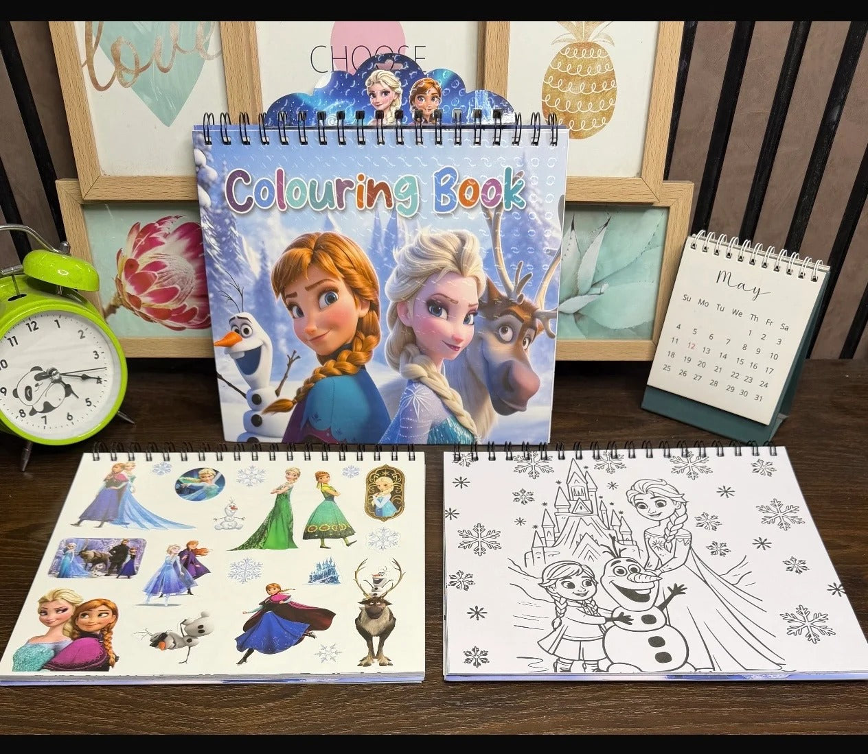 Coloring With Sticker Book