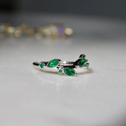Korean Anti Tarnish Trendy Tulip Ring