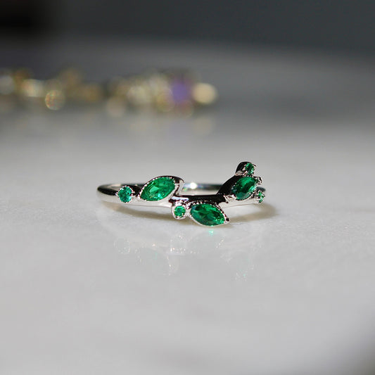Korean Anti Tarnish Trendy Tulip Ring