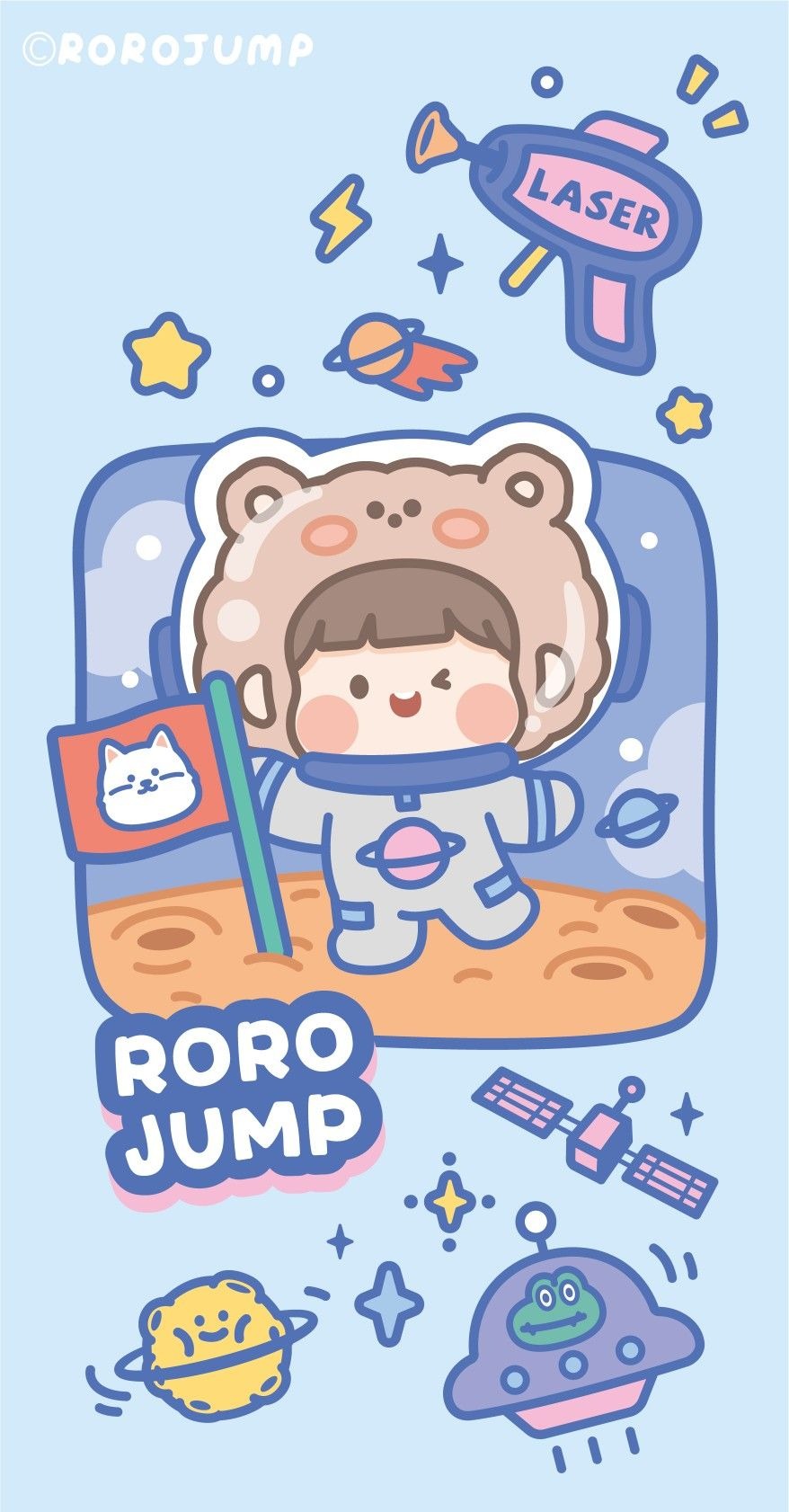 Character sticker