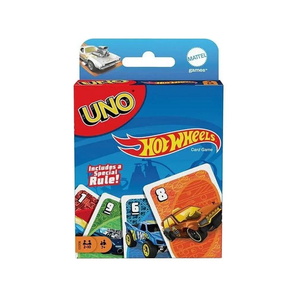 Uno "Hot-Wheels" Cards