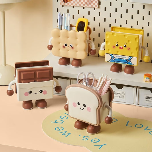 Cute Cartoon Desk Organizer Holder