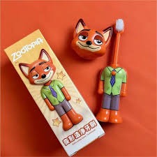 Cartoon Fox Toothbrush