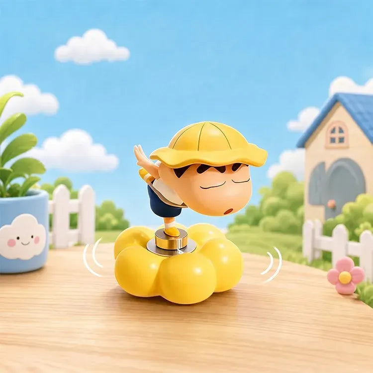 Shinchan Rotatable Dashboard Figure