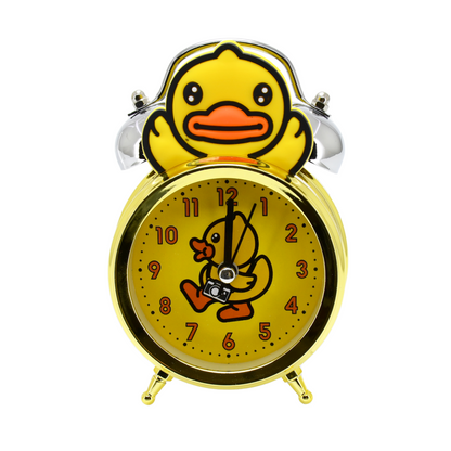 Cute Duck Twin-Bell Alarm Clock 🐥⏰