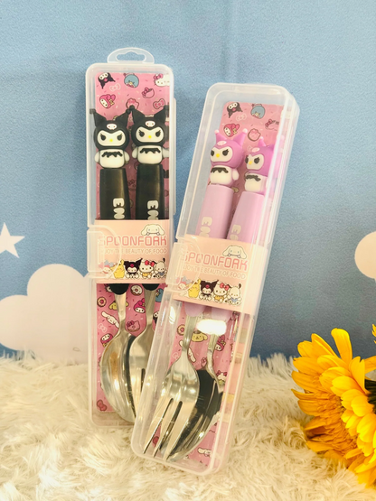 Kuromi Spoon With Frog