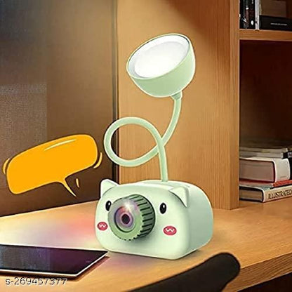 Camera Design Table Lamp with Sharpener And Pen Stand
