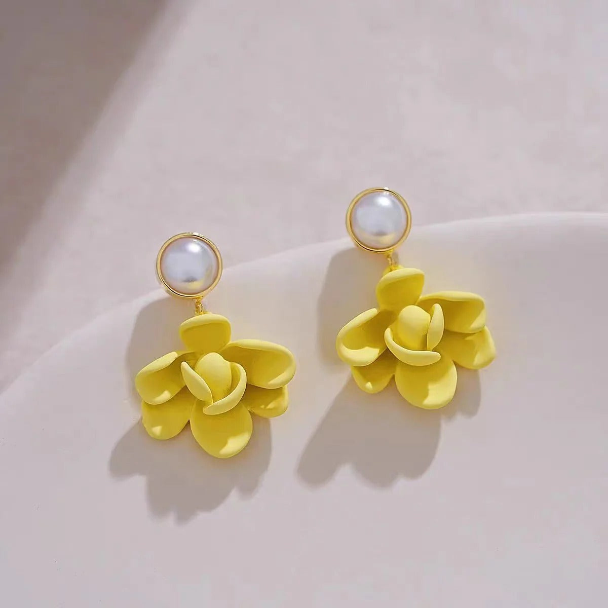 Diamond slippers earrings